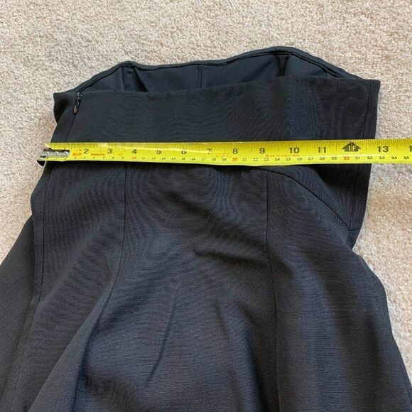 Jay Ahr black strapless chain trim babydoll dress - Picture 10 of 11